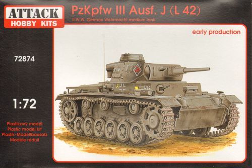 1:72 Pz.Kpfw.III Ausf.J./ L42 Early production