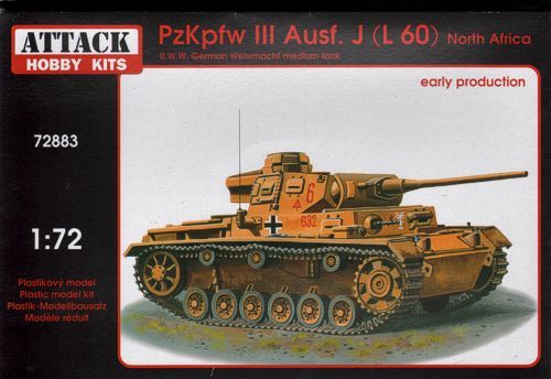 1:72 Pz.Kpfw.III Ausf.J (L 60) North Africa Early production
