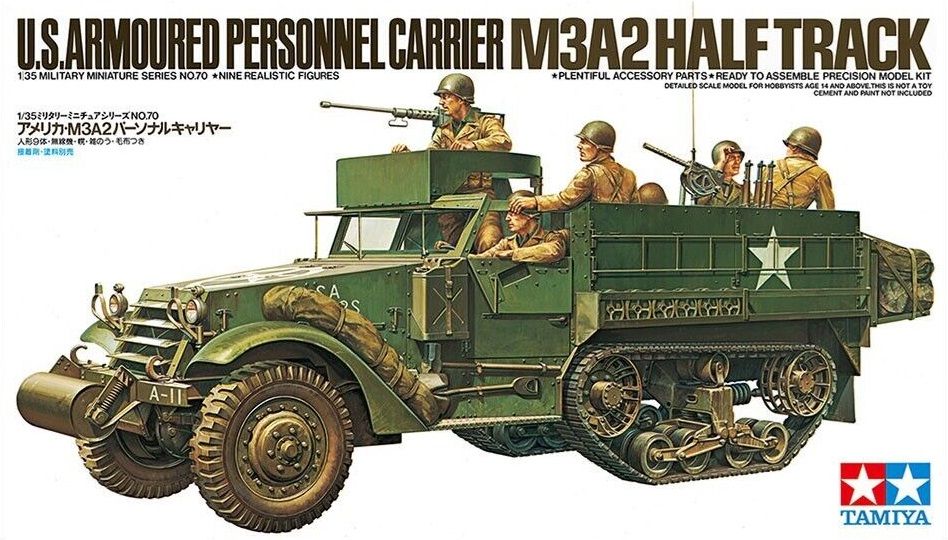 1:35 M3A2 Half-Track