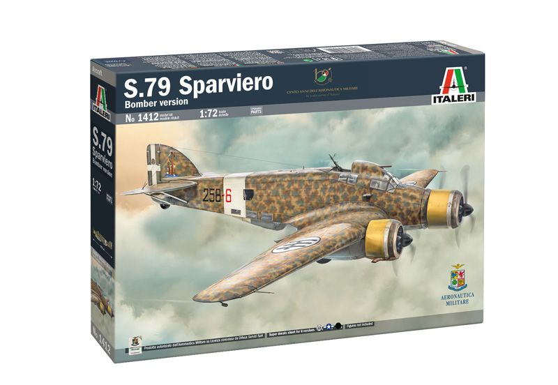 1:72 S.79 Sparviero Bomber version