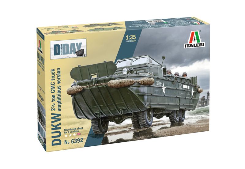 1:35 DUKW 2½ GMC truck amphibious version - D DAY eighty years