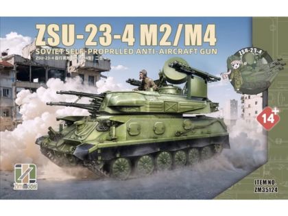1:35 ZSU-23-4 M2/M4 Soviet self-propelled anti-aircraft