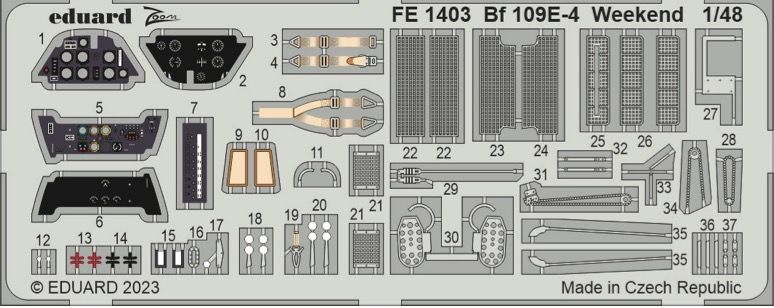 1:48 Messerschmitt Bf-109E-4 Weekend