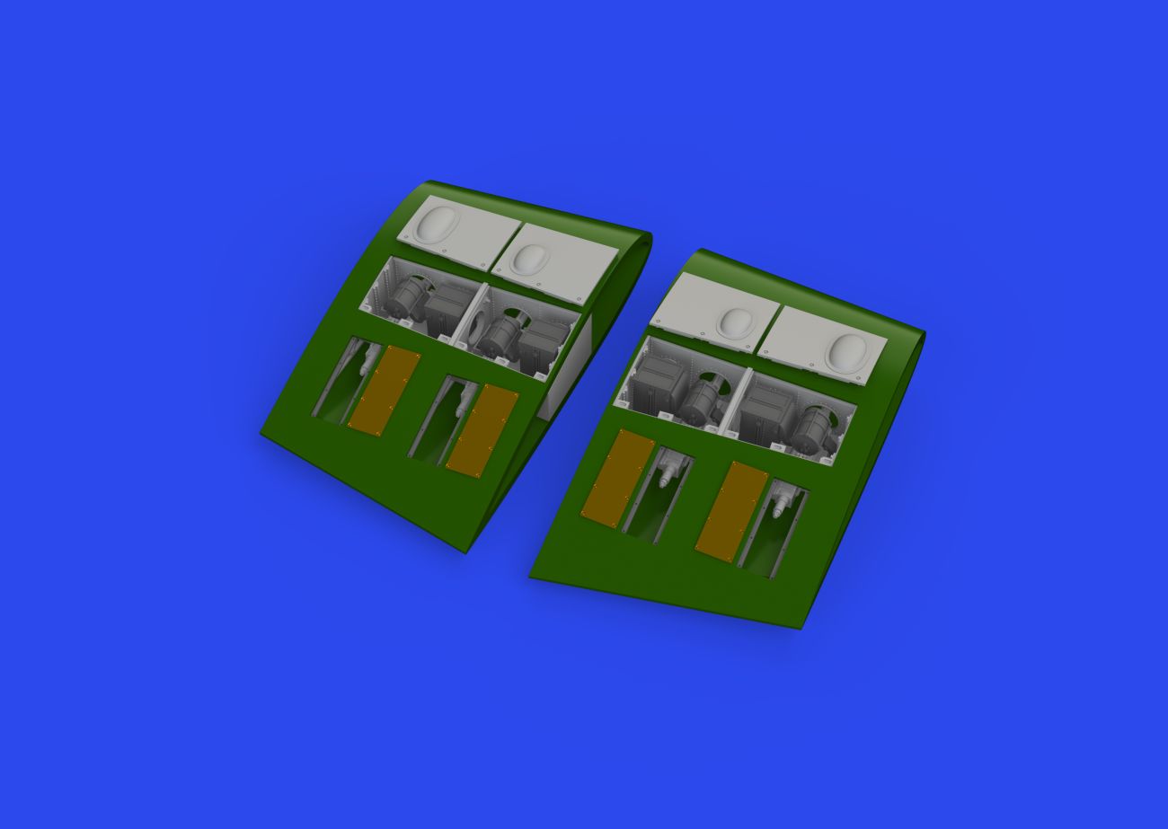 1:48 Hawker Hurricane Mk.II gun bays PRINT