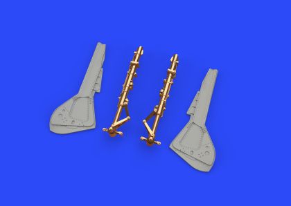 1:48 Focke-Wulf Fw-190A-7 undercarriage legs BRONZE