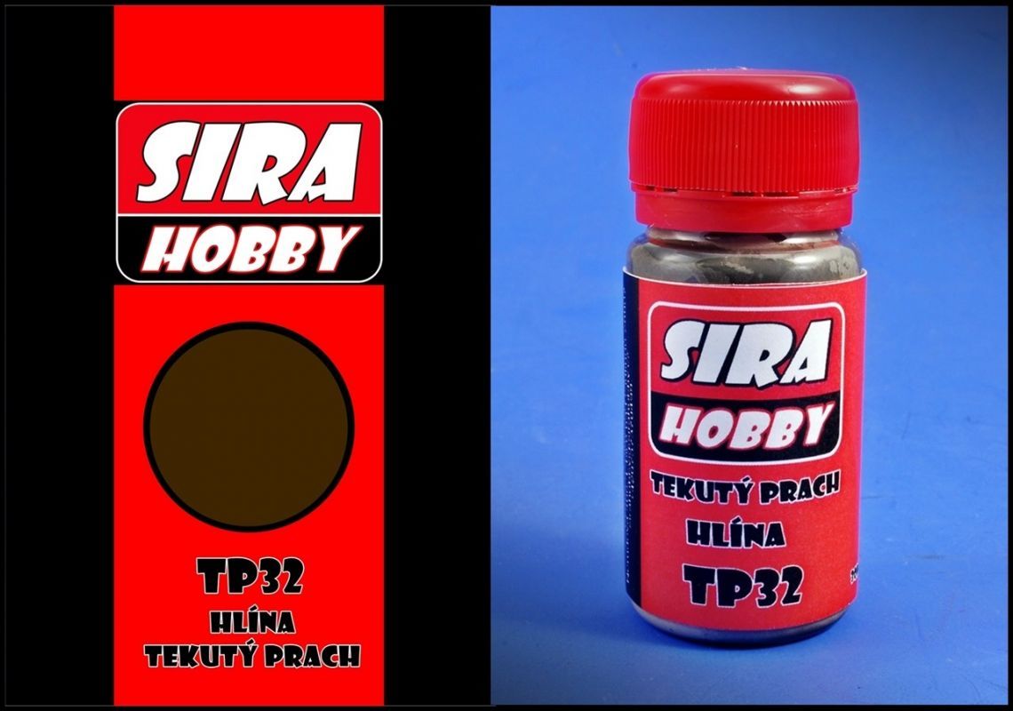 Hlína tekutý prach