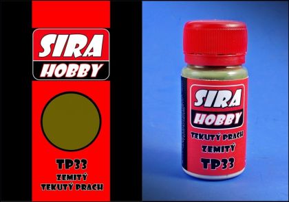 Zemitý tekutý prach