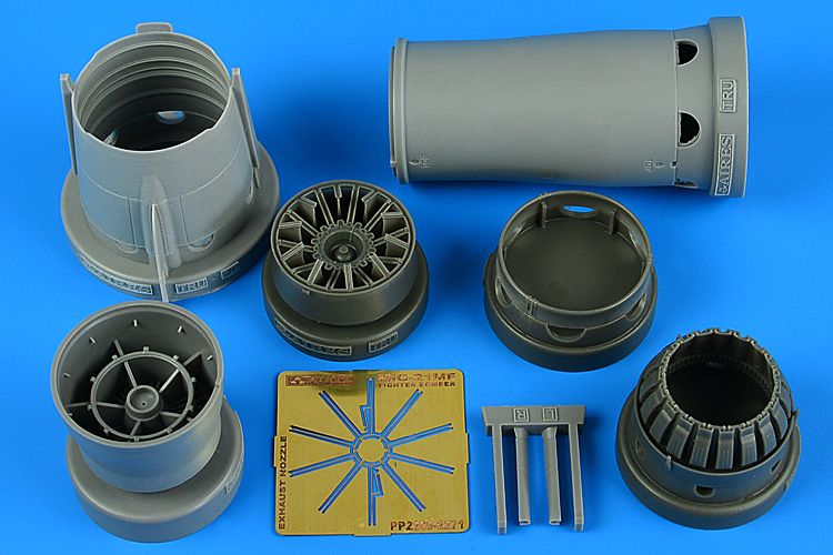 1:32 MiG-21MF Fighter Bomber exhaust nozzle - closed