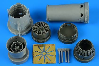 1:32 MiG-21MF Fighter Bomber exhaust nozzle - closed