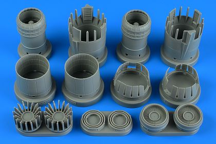 1:48 Lockheed SR-71A Blackbird exhaust nozzles - closed