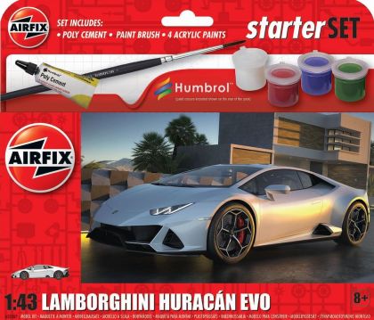 1:43 Lamborghini Huracan Evo Starter Set