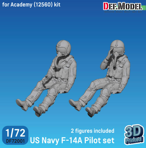 1:72 US F-14A Pilot set