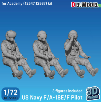 1:72 US F/A-18E/F Pilot set