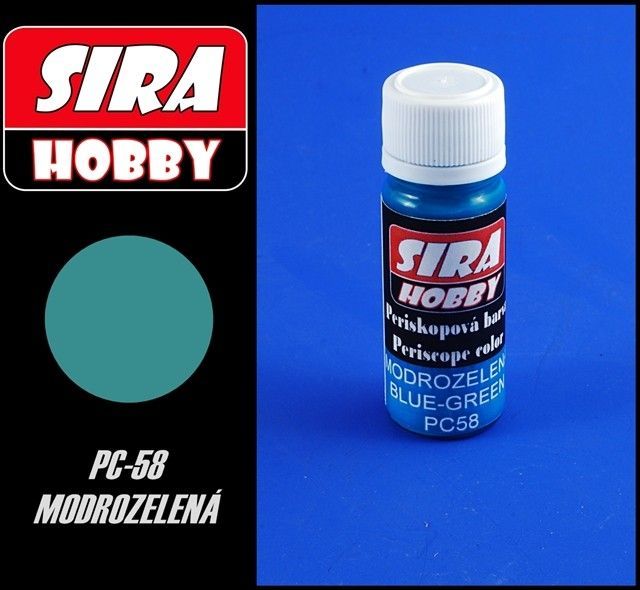 Modrozelená