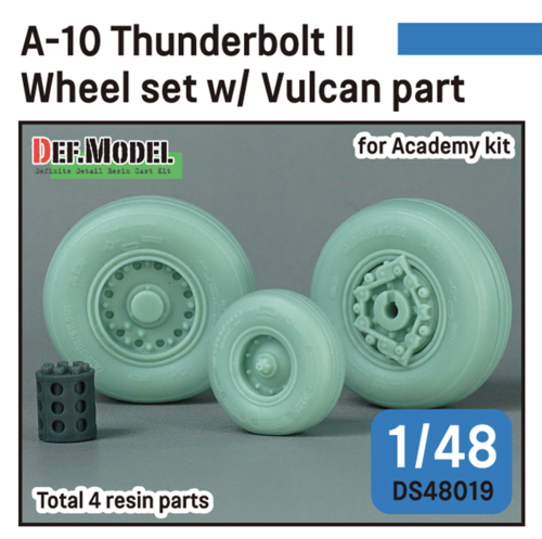 1:48 A-10 Thunderbolt II wheel set w/ Vulcan part
