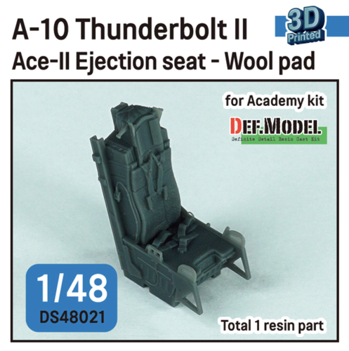 1:48 A-10 Thunderbolt II Ace-II Ejection seat Wool Pad