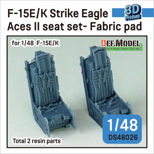 1:48 F-15E/K Strike Eagle Aces II Seat Set - Fabric Pad