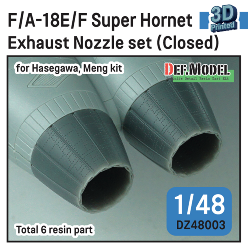 1:48 F/A-18E/F Super Hornet Nozzle set - Closed