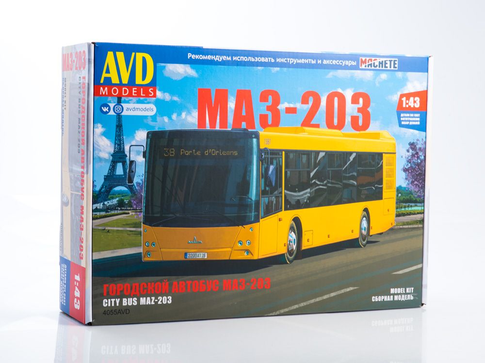 1:43 MAZ-203 autobus