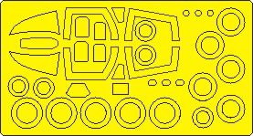 1:72 McDonnell RF-4EJ Phantom BASIC kabuki masks