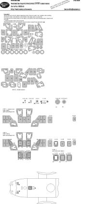 1:48 Westland Sea King HAS.1/HAS.5/HU.5 EXPERT kabuki masks