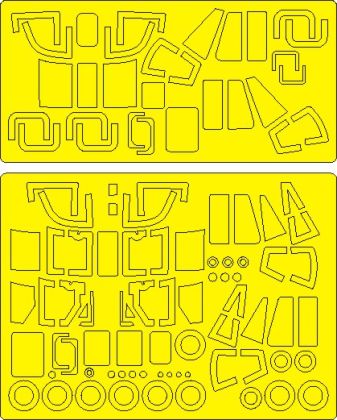 1:48 Westland Sea King HAS.1/HAS.5/HU.5 EXPERT kabuki masks