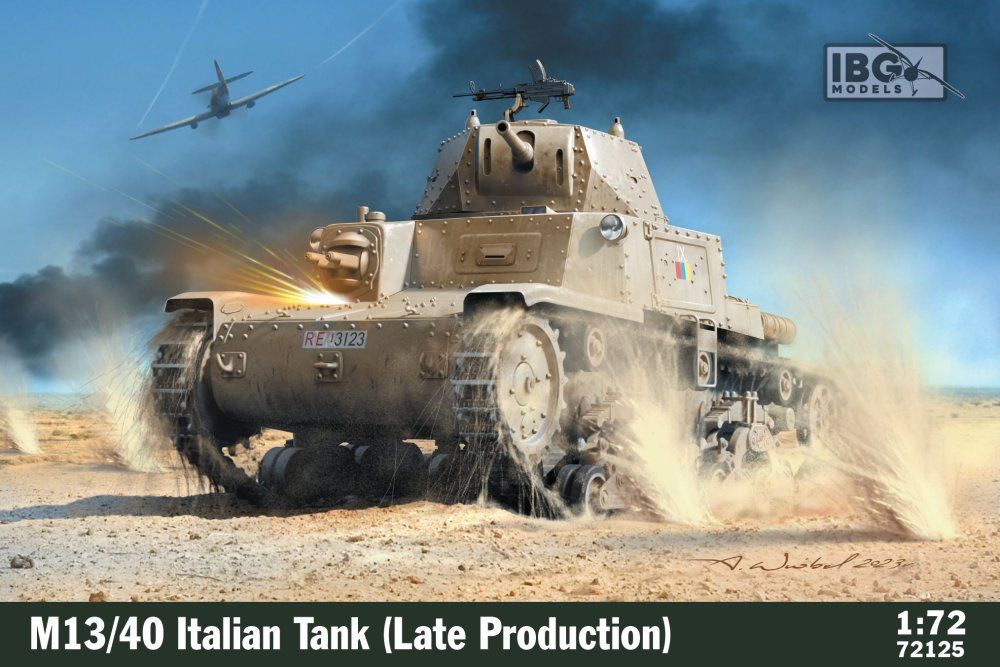 1:72 M13/40 Italian Tank (late)