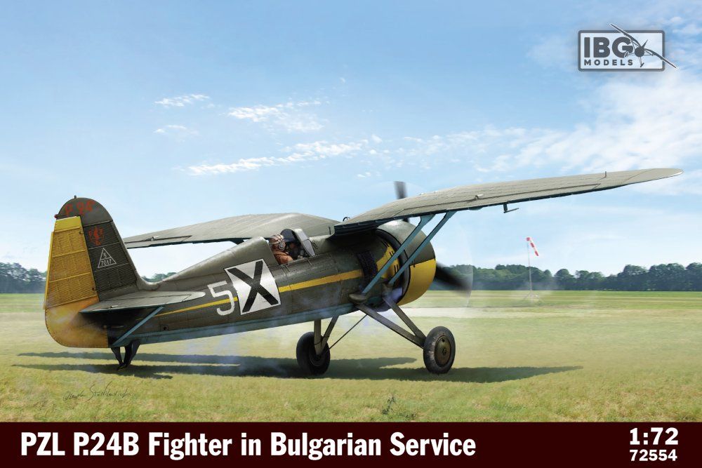 1:72 PZL P.24B in Bulgarian service