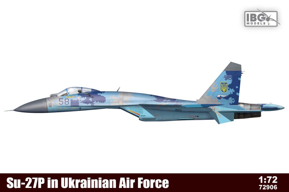 1:72 Su-27P in Ukrainian Air Force