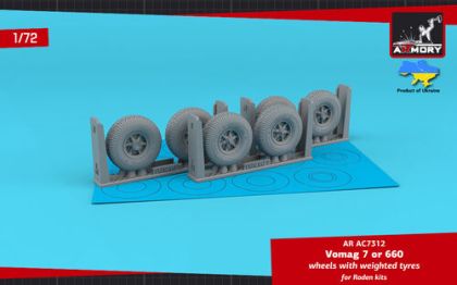 1:72 Vomag 7 Or 660 Wheels