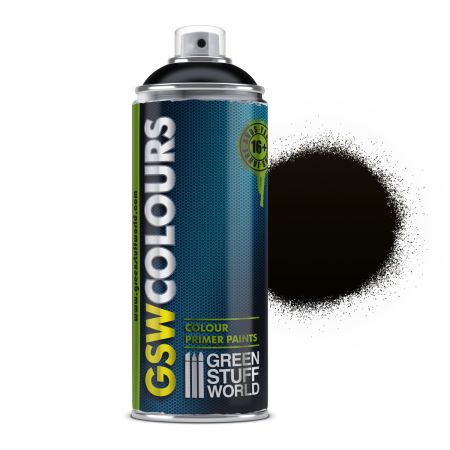 SPRAY Primer Colour Matt Black 400ml