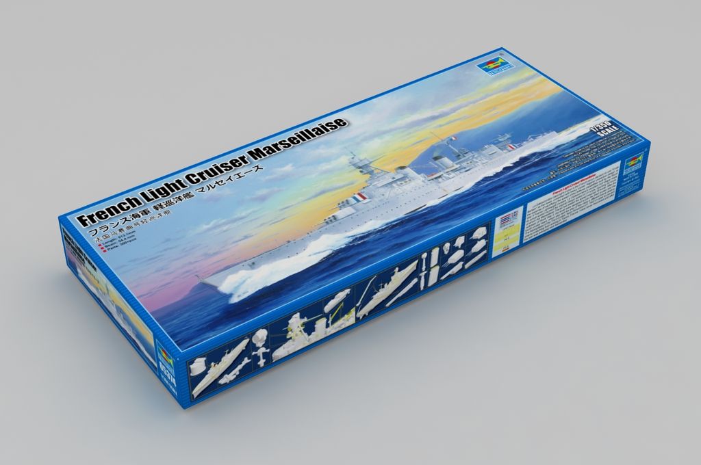 1:350 French Light Cruiser Marseillaise
