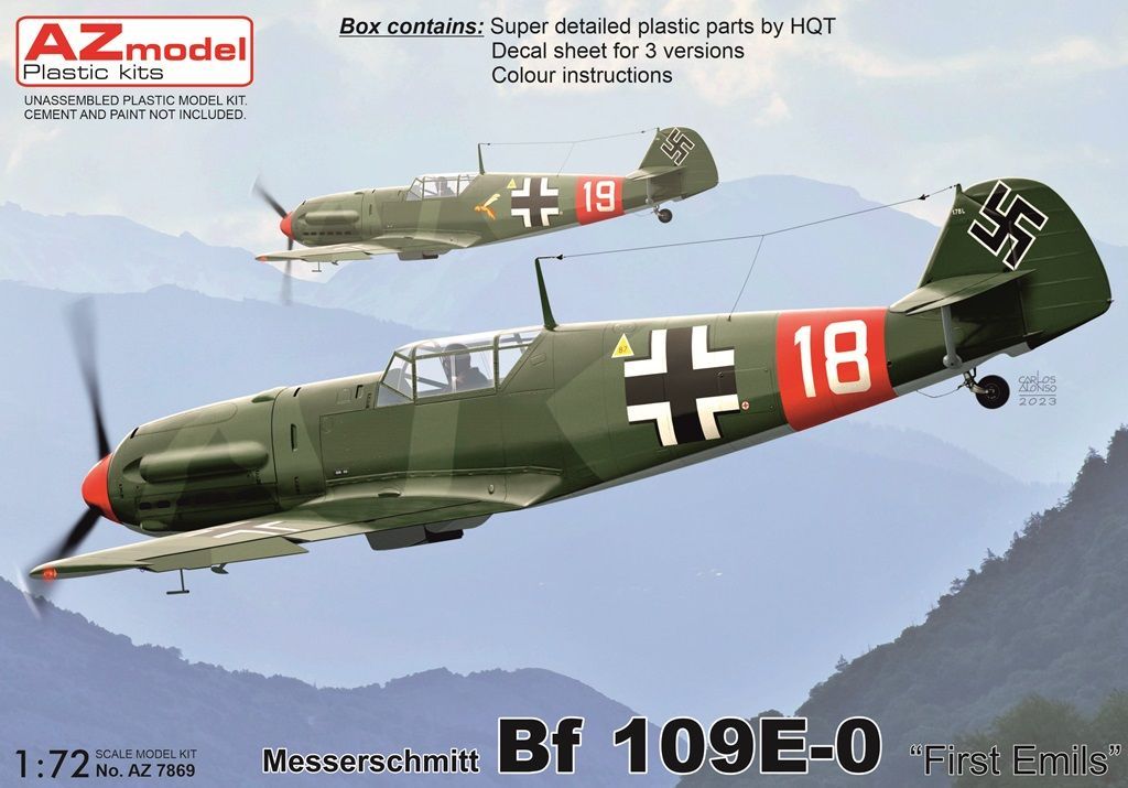 1:72 Bf 109E-0 “First Emil”