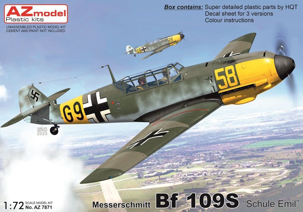 1:72 Bf 109S “Schule Emil”