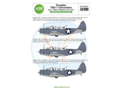 1:32 Douglas TBD-1 Devastator part 1 - Battle of Midway 4. June 1942
