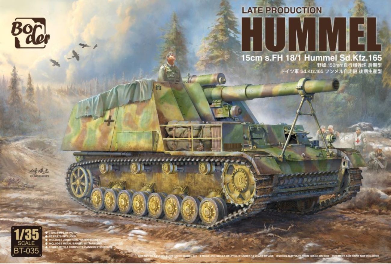 1:35 Hummel Sd.Kfz.165 15cm s.FH Late production
