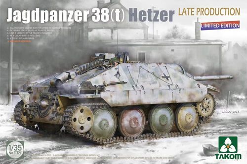 1:35 Jagdpanzer 38(t) Hetzer Late Production (Limited Edition)