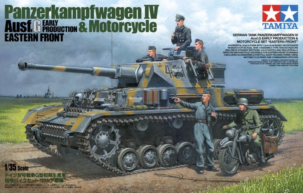 1:35 Pz.IV.G & Motorcycle