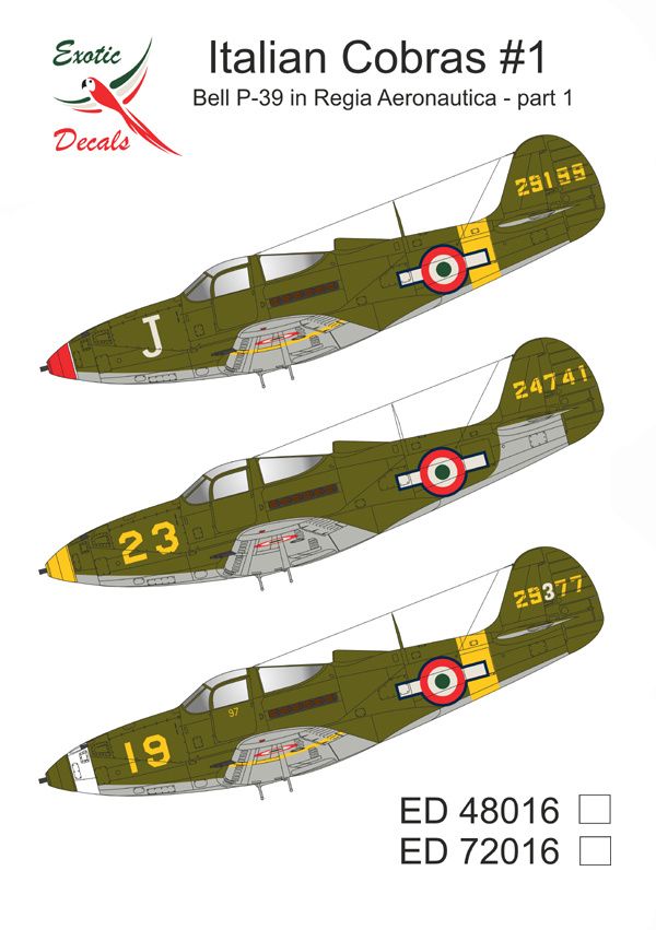 1:48 Italian Cobras #1 Bell P-39 In Regia Aeronautica - Part 1
