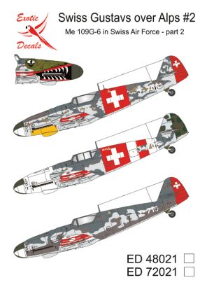 1:72 Swiss Gustavs Over Alps #2 Me 109G-6 In Swiss Air Force - Part 2