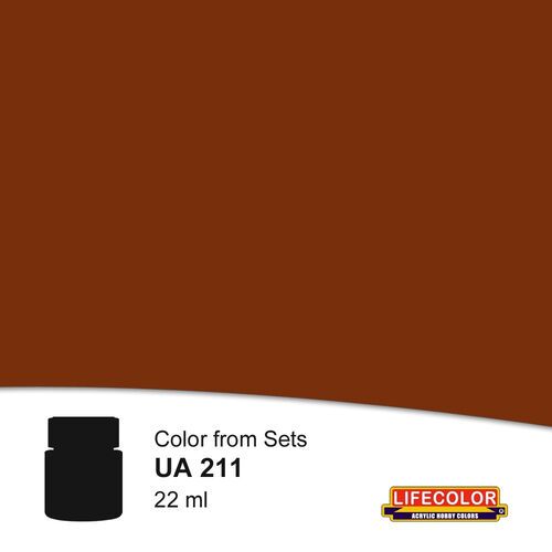 UA211 - Rotbraun Matt RAL 8012