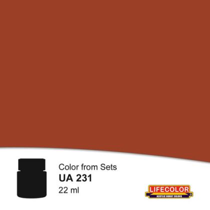 UA231 - German Oxide Rot Matt RAL 3009