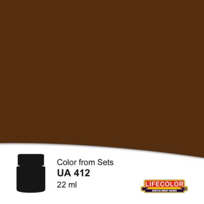 UA412 - German uniforms Extra Dark Brown