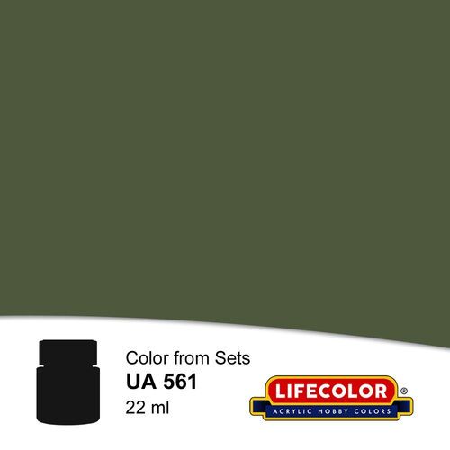 UA561 - Medium Green FS34102 Satin finish