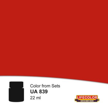 UA839 - Rosso Fuoco Satin
