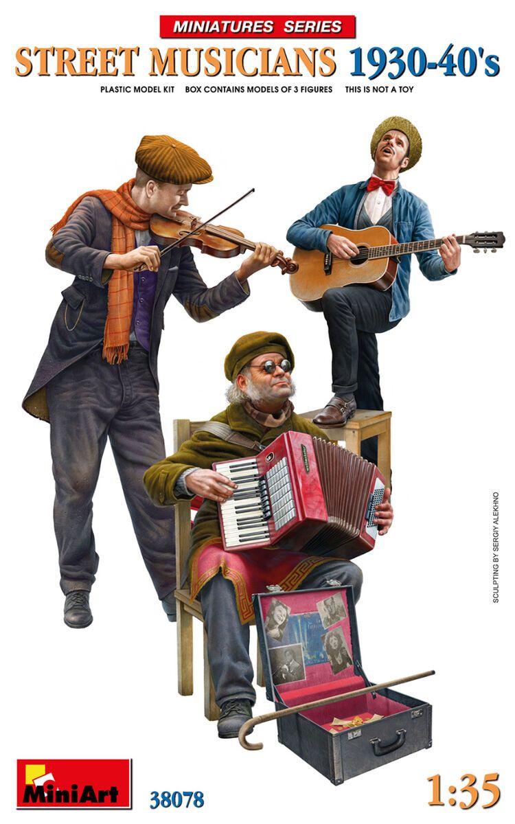 1:35 STREET MUSICIANS 1930-40’s