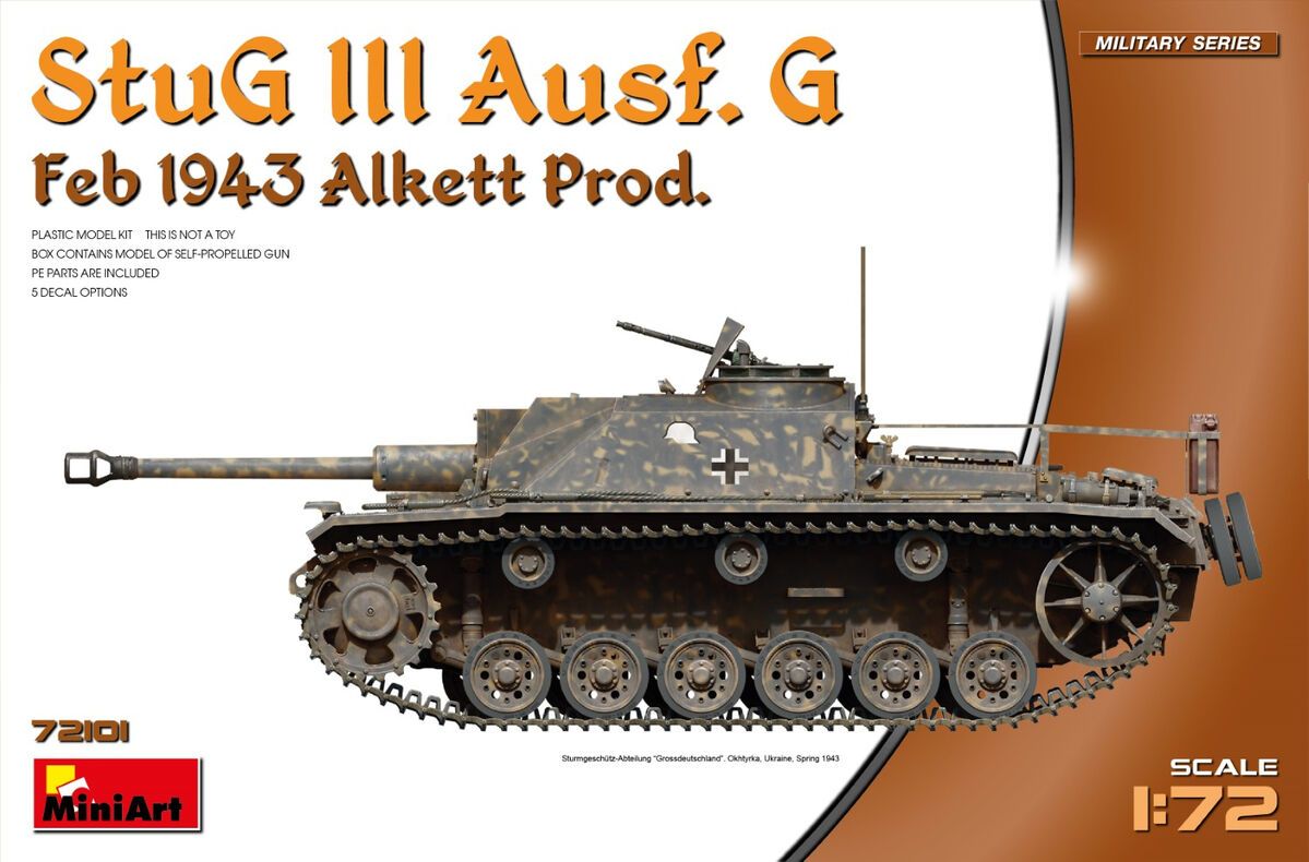 1:72 StuG III Ausf.G Feb 1943 Alkett Prod.