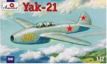 1:72 Yakovlev Yak-21 Soviet Jet Fighter