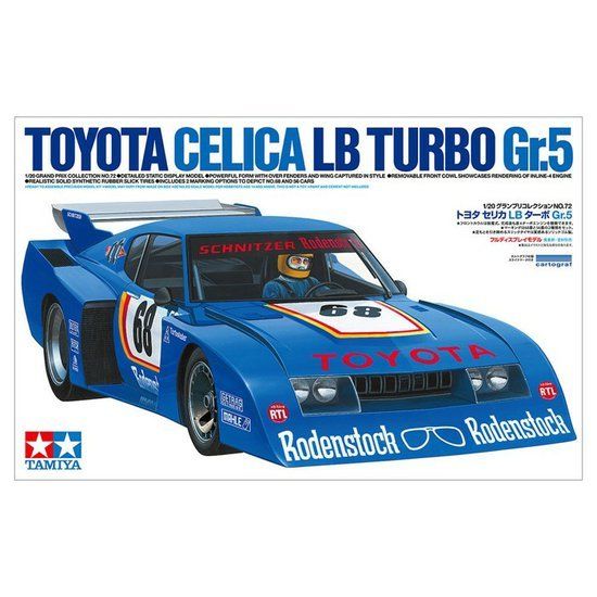 1:20 Toyota Celica LB Turbo Gr.5