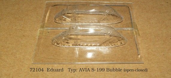 1:72 AVIA S-199 Bubble /open-closed/